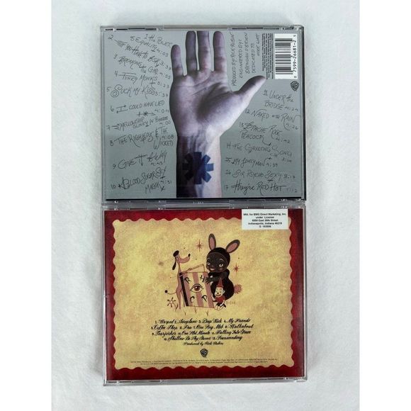 Red Hot Chili Peppers Lot of 2 CD's Blood Sugar Sex Magik One Hot Minute - Picture 2 of 3